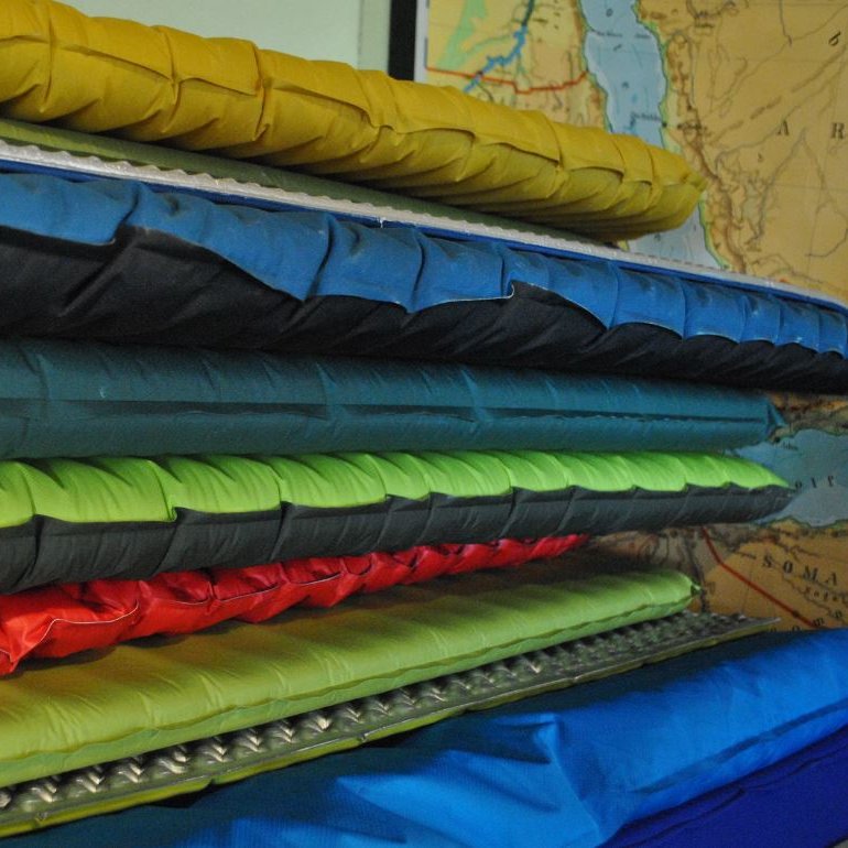 Isomatten im Boofeladen Chemnitz