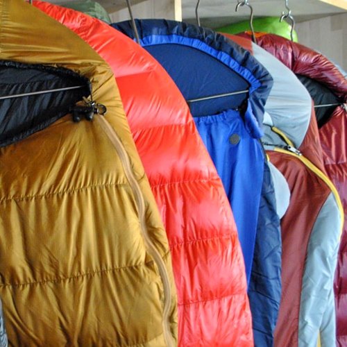 Schlafsäcke im Boofeladen Chemnitz