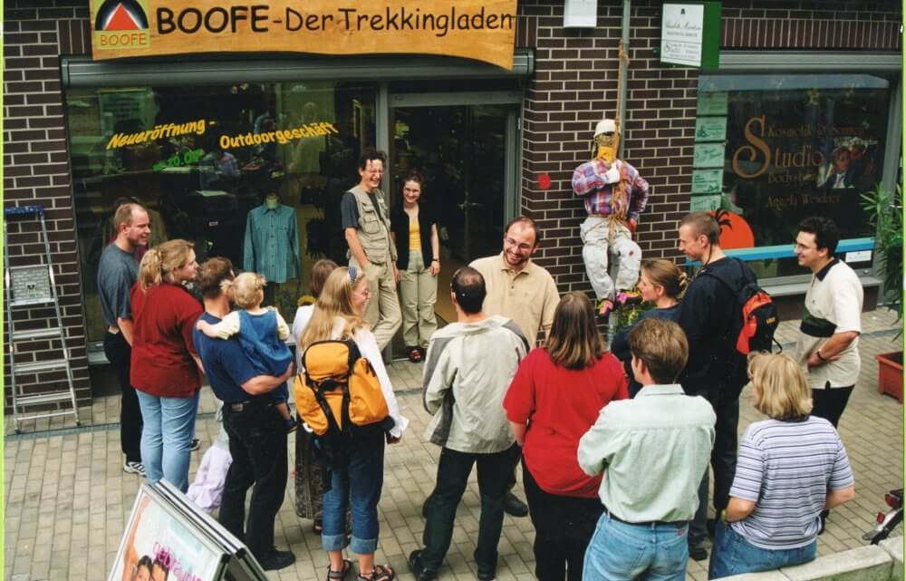 Boofeladen Eröffnung 2001