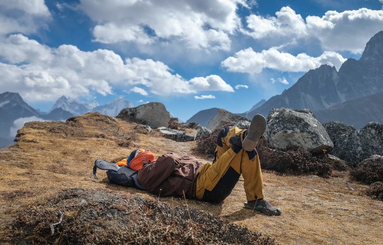 Schlafen in den Bergen